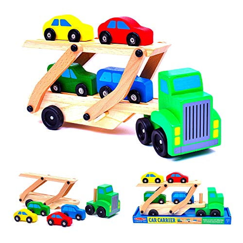 Wooden trucks for toddlers 2025