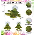 thumbnail image 3 of CoTa Global Animal Glitter Snow Globe Glass Collectibles 45mm - Sea Turtle, 3 of 8