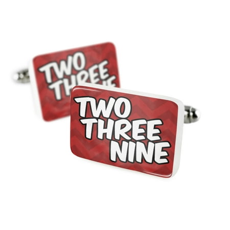 Cufflinks 239 Marco Island, FL redPorcelain Ceramic NEONBLOND