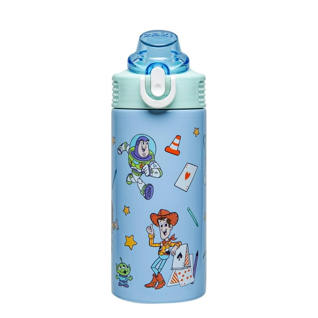 Botella de agua Zak Designs Disney Toy Story Sage de 400 ml, inoxidable