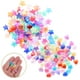 thumbnail image 3 of 600 cuentas acrílicas de estrella con forma de corazón para hacer joyas, cuentas transparentes de colores para pulseras y proyectos de manualidades. Cuentas acrílicas para hacer pulseras., 3 of 7