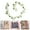 B, variant on Artificial Cherry Blossom Flower Vine Garland Hanging Wall Decor for Wedding Home Party Silk and Plastic Material Realistic Floral Swag Suitable for Doors Mirrors Fences Photo Props,A