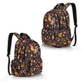 thumbnail image 2 of Xixirimido Rooster Floral Print Backpack for Boys Girls Elementary Middle School Bookbag Kids Lightweight Back Pack Multi Pocket School Bags Large Capacity, 2 of 8