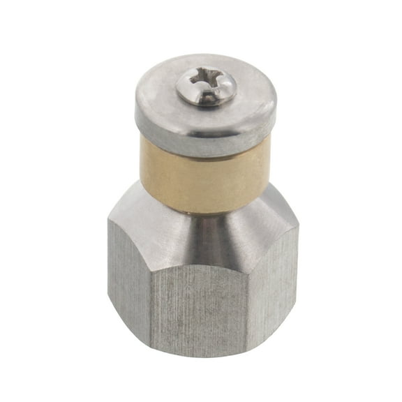 Erie Tools Rotating 3/8" Sewer Jetter Nozzle for Drain Cleaning 8.5 Orifice