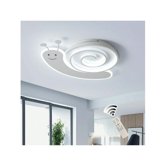 Modern LED Ceiling Light For Kids Room Nursery Ceiling Light Dimmable Ceiling Lamp With Remote Control 55cm Cartoon Ceiling Light Fixture For Bedroom