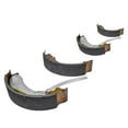 thumbnail image 2 of Detroit Axle - Rear Semi-metallic Brake Shoes Replacement for 2005 2006 2007 2008 Chevrolet Silverado 1500 GMC Sierra 1500, 2 of 7