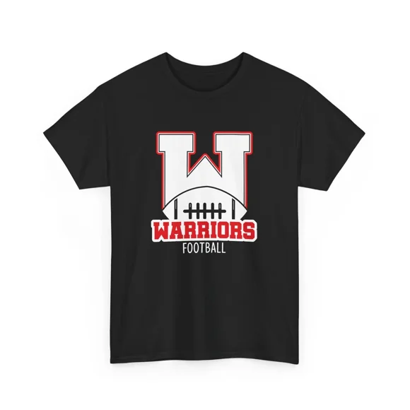 Warriors Football Sporty Flag Football Fan Player Gear Unisex T-Shirt D00582, up to size 5XL