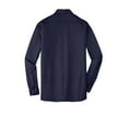thumbnail image 6 of Port Authority Dimension Knit Dress Shirt-3XL (Dark Navy), 6 of 6