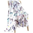 thumbnail image 7 of Serafina Home Dreams Unicorn and Shooting Stars Throw Blanket: Soft Plush Accent for Sofa Couch Chair Bed Dorm or Travel, 7 of 7
