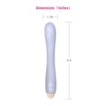 thumbnail image 2 of YISSDA Heated Vibrator Massager, Rechargeable and Waterproof Massager with 8 Modes, 2 of 6