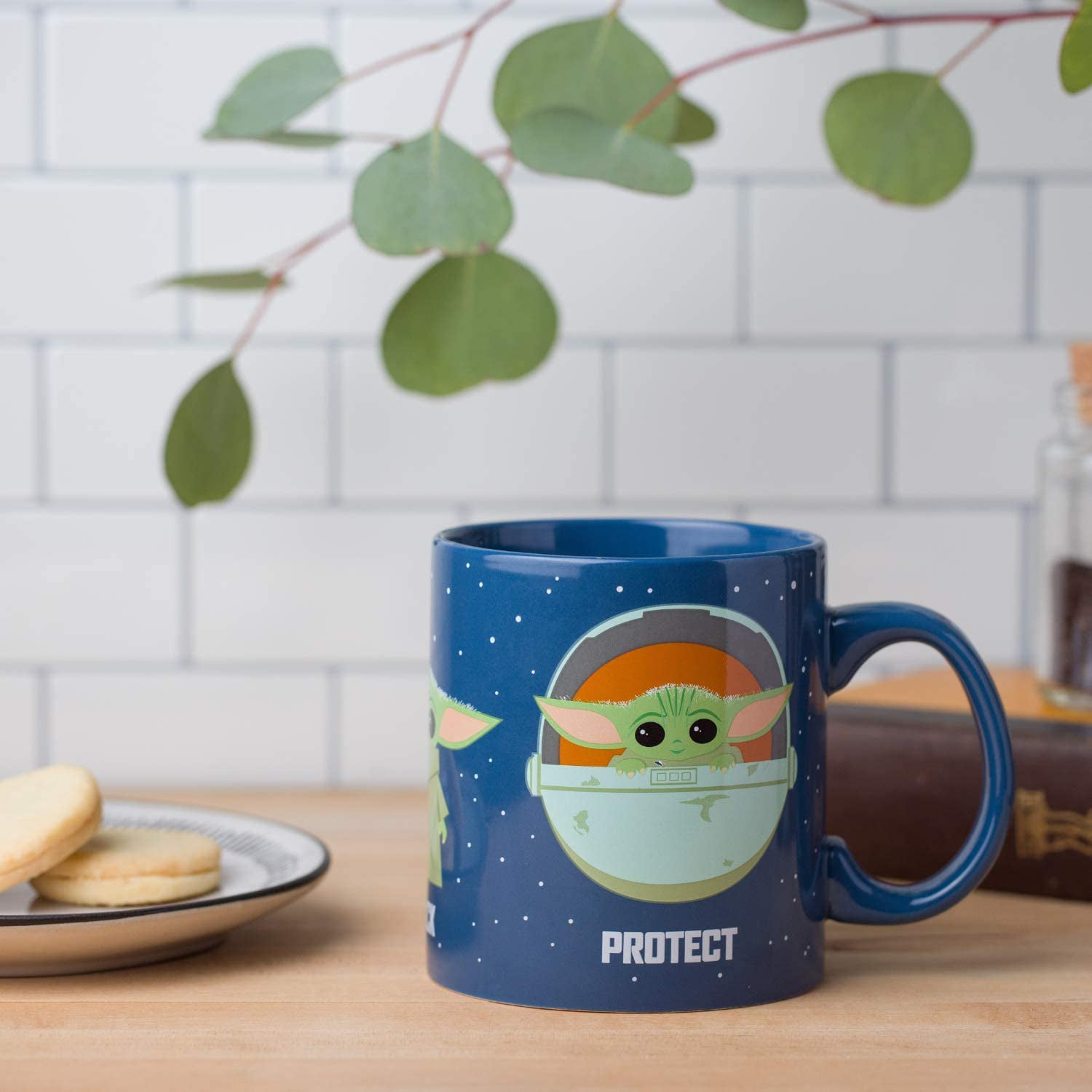 Personalized Star Wars Grogu Baby Yoda Coffee Mug Gift for Him or