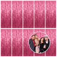 thumbnail image 1 of Cortina de lámina metálica rosa Backdrop K.E.J., paquete de 10 unidades, 100 x 200 cm, 1 of 7