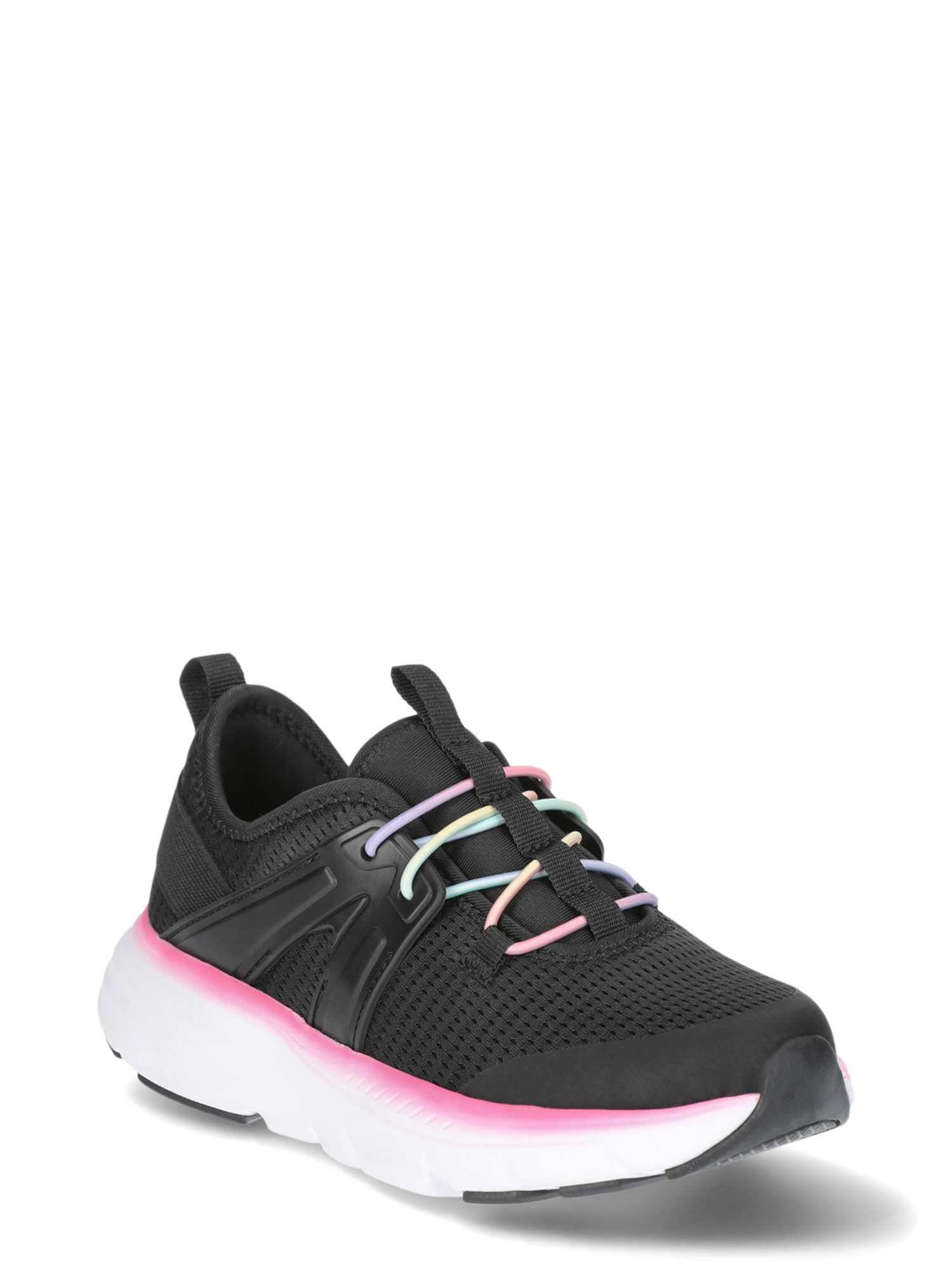 Athletic Works Girls Cage Knit Slip On Sneakers