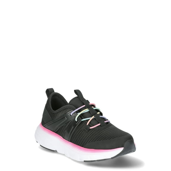 Athletic Works Girls Cage Knit Slip On Sneakers