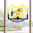 thumbnail image 4 of Aro de baloncesto en miniatura ANGGREK con 4 ganchos para niños para dormitorio, 4 of 8
