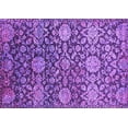 thumbnail image 1 of Ahgly Company Indoor Rectangle Oriental Purple Industrial Area Rugs, 2' x 5', 1 of 4