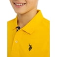 thumbnail image 3 of U.S. Polo Assn. Boys Short Sleeve Pique Polo Shirt, Sizes 4-18, 3 of 4