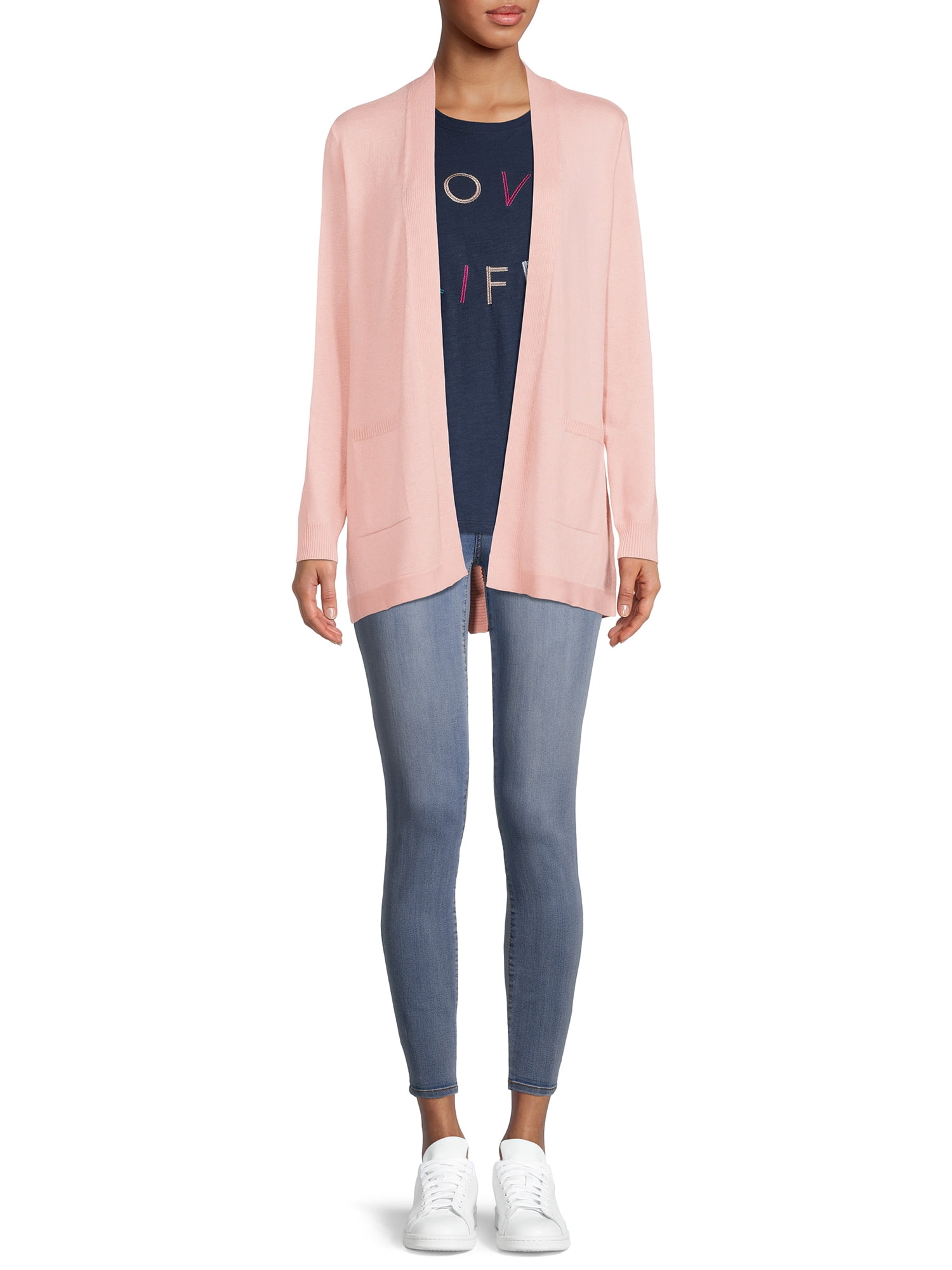 Open Front Cardigan - Walmart 