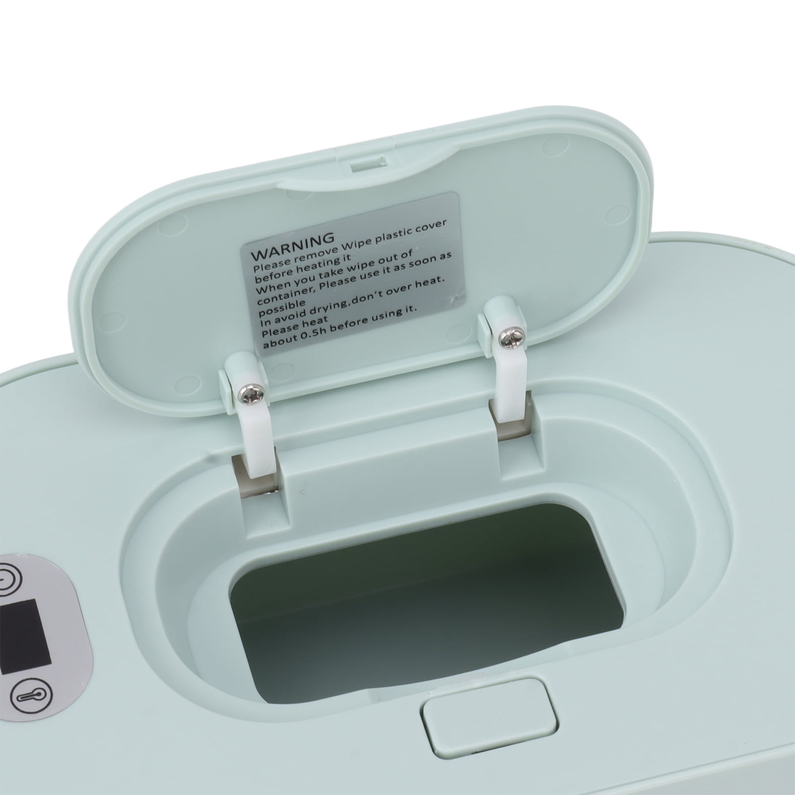 Yajisi Baby Wipe Warmer USB Constant Temperature Portable Wipe Heater Temperature Adjustment Warm Keeper Dispenser 5V Green 8.66x5.51x4.72 inches / 22x14x12 cm
