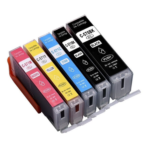 Amdohai Ink Cartridges Replacement for Canon PGI-570 CLI-571XL 570XL 571XL  Compatible with Canon PIXMA MG5700 