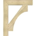 thumbnail image 3 of Ekena Millwork 6"W x 36"D x 44"H Westlake Block Rough Sawn Bracket, Douglas Fir, 3 of 4