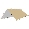 thumbnail image 2 of Bâche de Camping Imperméable Tente Abri Solaire pour Camping Randonnée Plage Jaune, 2 of 7