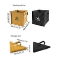 thumbnail image 5 of Yammee Portable Camping Trash Can Outdoor Folding Storage Box Large Capacity Garbage Bin Foldable Picnic Basket Easy to Carry, 5 of 12