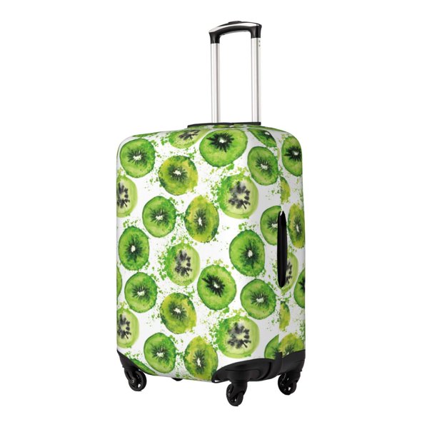 Balery Green Kiwi Funda de equipaje, fundas para maletas, elástica, lavable, protector de maletas, compatible con maletas de 18 a 32 pulgadas-X-Large