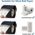 thumbnail image 2 of Hanging Toilet Paper Holder Waterproof Tissue Holder Cat Proof Roll Paper Case Cover Portable and Foldable Roll Storage Bag with Adjustable Strap for Wall Car Camping Tent Home Office Black Honeycomb, 2 of 17