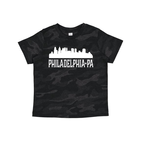 Inktastic Philadelphia Pennsylvania Skyline PA Cities Boys or Girls Toddler T-Shirt