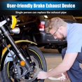 thumbnail image 2 of 2PCS Motorcycle Brake Bleeding Kit, Universal Hydraulic Brake Bleeder Hose, One Way Brake Bleeding Valve Tool, Soft Tube with Metal Clips, Clutch Bleeding Kit for Car Motorbike Motorcycle, 2 of 7