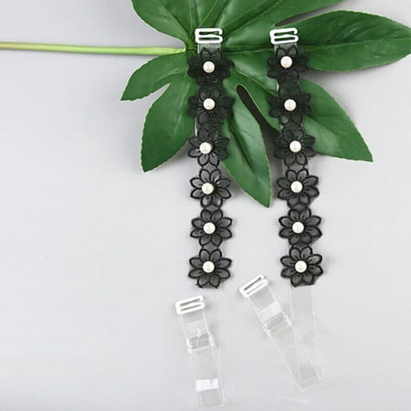 

1 Pair Bra Straps Flower Lace Adjustable Bra Strap Shoulder Strap Dress Decor