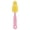 Pink, variant on 5.5 Inch Small Sponge Bottle Cleaning Brush, PP Scrubber for Baby Nipples, Tumblers & Wide Mouth Bottles, Kitchen Travel Hygiene Care