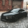 thumbnail image 2 of Matte Black Bubble Free Self Adhesive Car Vinyl Film Sticker Decal 152cm x 60cm, 2 of 7