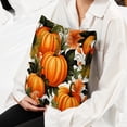 thumbnail image 6 of Thanksgiving Pumpkin Leaves Velvet Throw Pillow Covers with Unique Patterns - Set of 2, 16x16, 18x18, 20x20 Inches or Living Room, Bedroom, and More!, 6 of 6