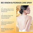 thumbnail image 2 of Bee Venom Psoriasis Care Spray, Psoriasis Spray Cooling Anti-Itch Skin Care Anti-Dandruff Light Redness Spray, 2 of 5
