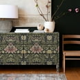 thumbnail image 5 of UMIGGEE Floral Boho Green Retro Peel and Stick Wallpaper 17.7" x 118" Multi-color Removable Wallpaper Self Adhesive Wallpaper for Cabinets Home Decoration Wall Covering Old Furniture Renovation, 5 of 8