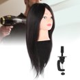 thumbnail image 3 of Cabeza De Entrenamiento De Peluquería, Cabeza De Maniquí Delicada, Suave Y Completa, Aplicable A Muchas Personas Para Peluqueros, Barberías, 3 of 7
