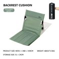 thumbnail image 2 of Silla plegable para acampar Cómoda silla perezosa individual Suministros para exteriores Verde JShteea El nuevo, 2 of 5