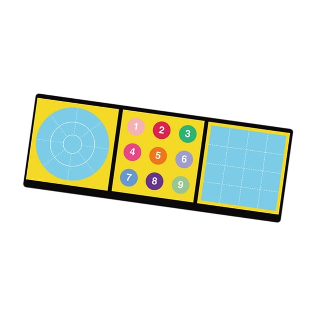 koolsoo Kids Agility Footstep Training Mat Improve Speed Strength Agility Ladder Mat Colorful