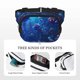 thumbnail image 5 of Balery Deep Sea Glowing Fishes Mochila Cinturón para Mujeres y Hombres, Bolsa de Cintura Impermeable de Doble Capa con Correa, 5 of 9