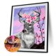 thumbnail image 1 of Cuadros Decorativos 5D DIY diamante pintura ciervos cuadrado completo diamante mosaico pared Tmvgtek embutido en tela, 1 of 9