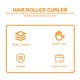 thumbnail image 3 of 20 rulos de pelo con autoagarre para peinar el cabello y rizarlo., 3 of 8