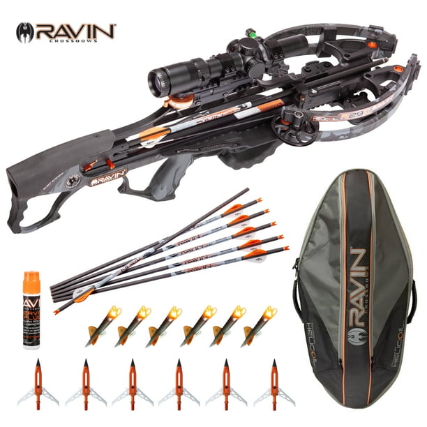 Ravin Crossbow R29X 450 FPS Sniper Crossbow + Soft Case with 6