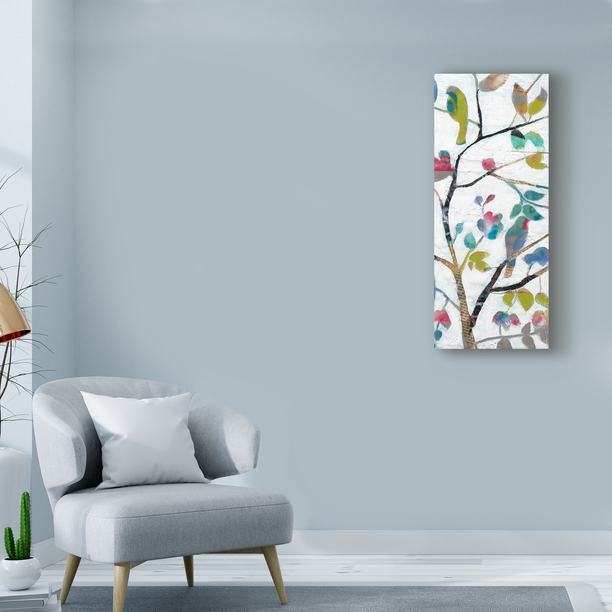 Trademark Fine Art 'Woodland Story IV' Canvas Art by Jennifer Goldberger