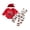 Red, variant on Cjfdfy Newborn Baby Boy Christmas Outfit Red Truck Tree Print Long Sleeve Romper And Print Overalls And Santa Hat 3Pcs Infant Cute My First Christmas Fall Winter Clothes 0-18M