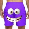 thumbnail image 4 of Nmnitkp Mens Swim Trunks Mesh Graphic Print Beach Shorts Summer Vacation Swimwear Bathing Suits Retro Casual Plus Size Short Pants S-5XL, 4 of 4