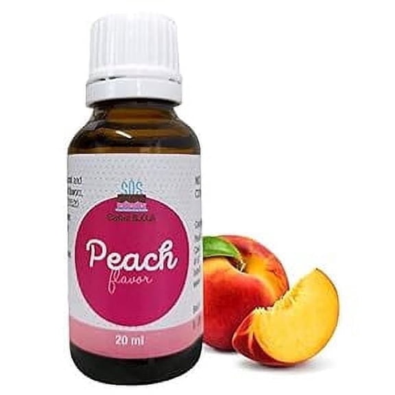 Cake S.O.S Peach Liquid Flavoring, 0.68 fl oz (20 ml)