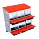 thumbnail image 5 of Cajas nido para gallinas, accesorios metálicos para gallineros, 6 compartimentos para aves Rojo, 5 of 8