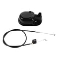 thumbnail image 1 of IDEANATEGRATE De Para Sofá Reclinable Con Ergonómico Y Cable De Acero Negro, 1 of 8